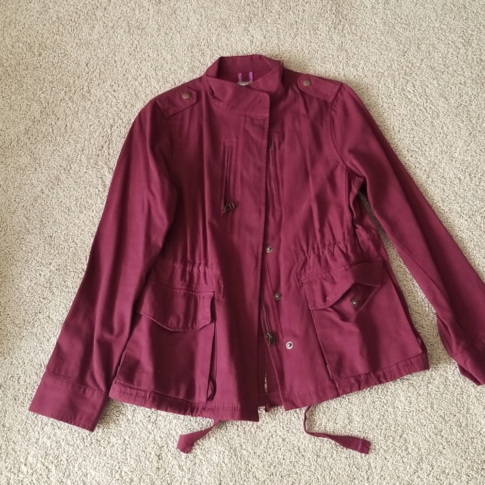 Burgundy/maroon jacket